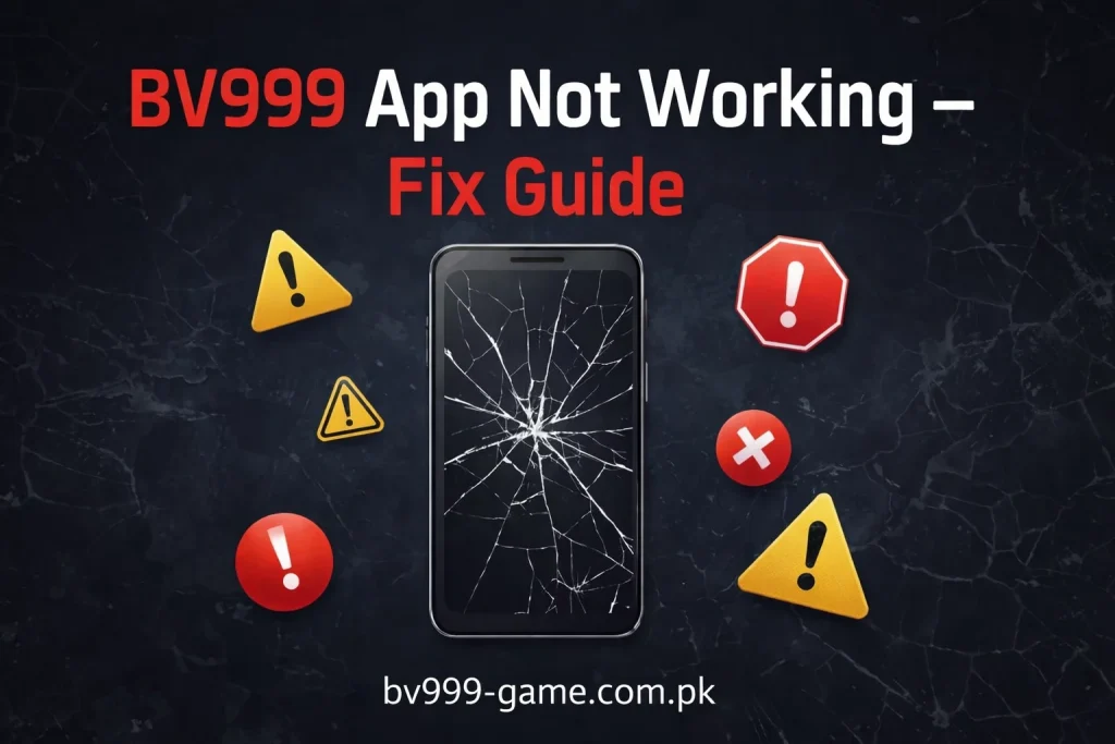 bv999 game app not working fixes