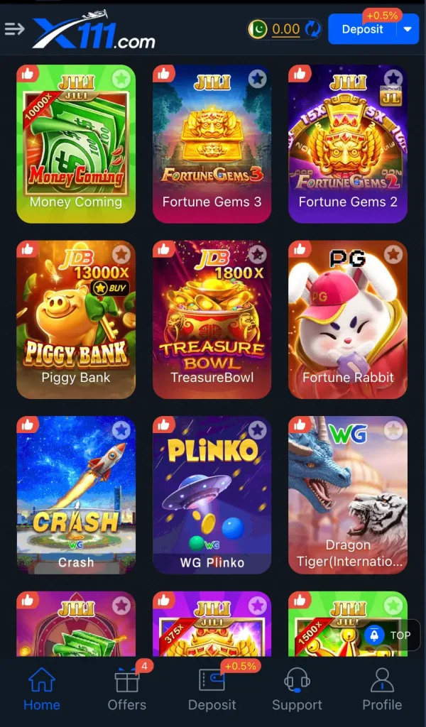 x111 games