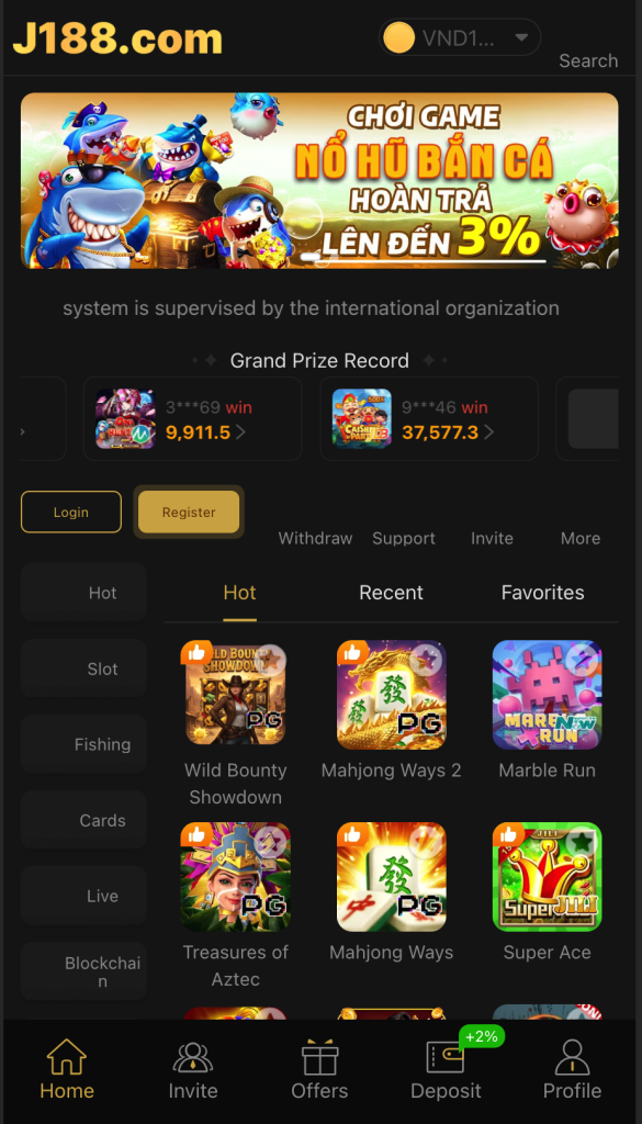 j188 game
