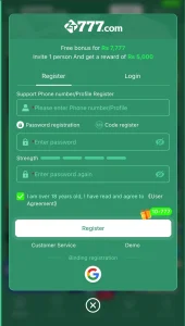 zt777 signup
