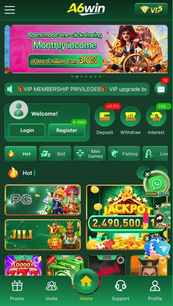 a6 win game