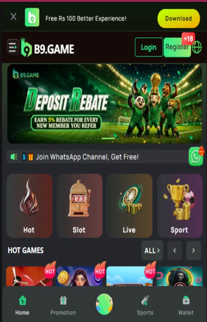 b9 game